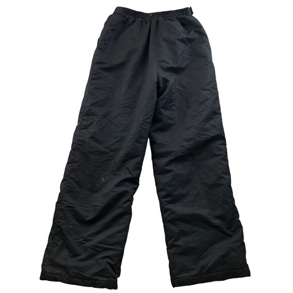 SwissTech Boys Snow Pants Size XL Outdoors Winter Insulated Pull On Hiking Black - Picture 2 of 10